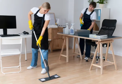 Nettoyage de bureau professionnel à Charbonnières-les-Varennes