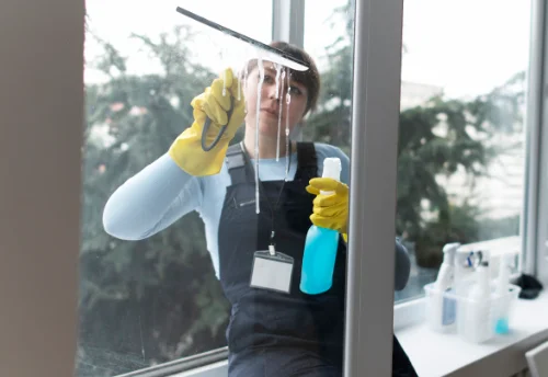 Nettoyage de vitres intérieures et extérieures à Charbonnières-les-Varennes